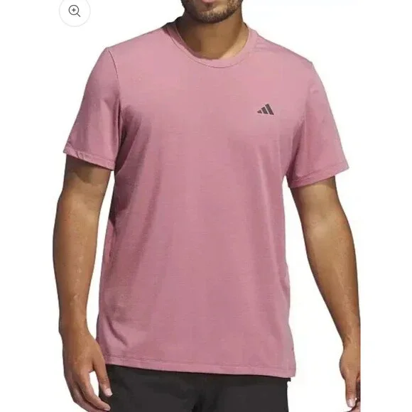 NEW Adidas Men’s Axis Tee Training Active Preloved Crimson Size 2XL