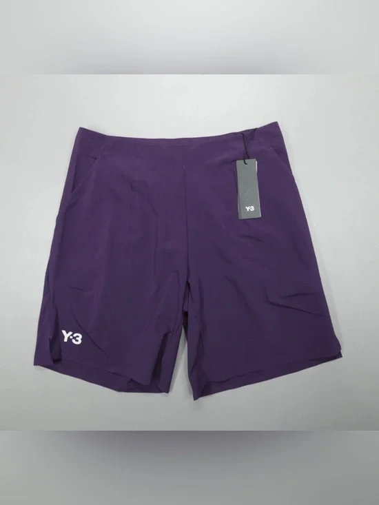 ADIDAS Y-3 Pro Ergo Men’s Tennis Shorts JN2996 Aurora Plum Purple size M NEW
