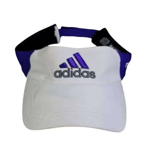 Adidas TaylorMade White and Blue Sun Visor