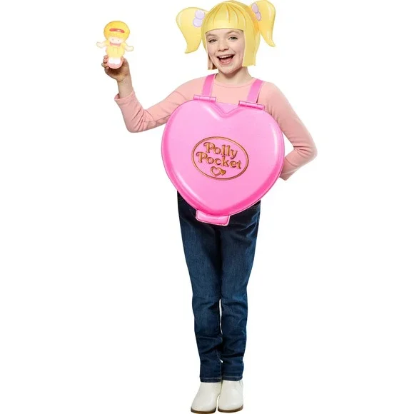 Vintage Polly Pocket Halloween Costume Girl Kids One Size New‎