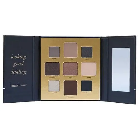 butter LONDON Teddy Boy Eye Shadow Palette, Blendable Eye Color Makeup