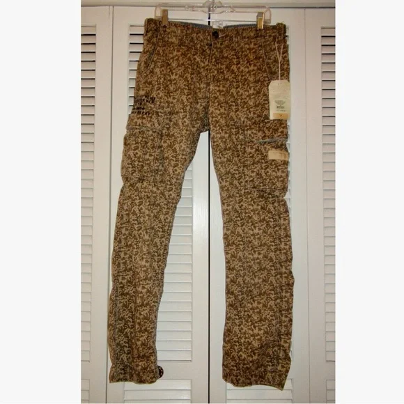True Religion Commander Big T Camo Cargo Pants