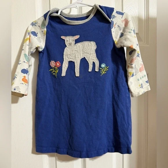 Baby Boden Spring Lamb Dress