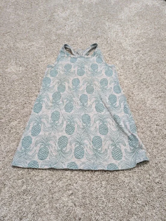 Girls Old Navy Pineapple Print Tank Dress - 3T