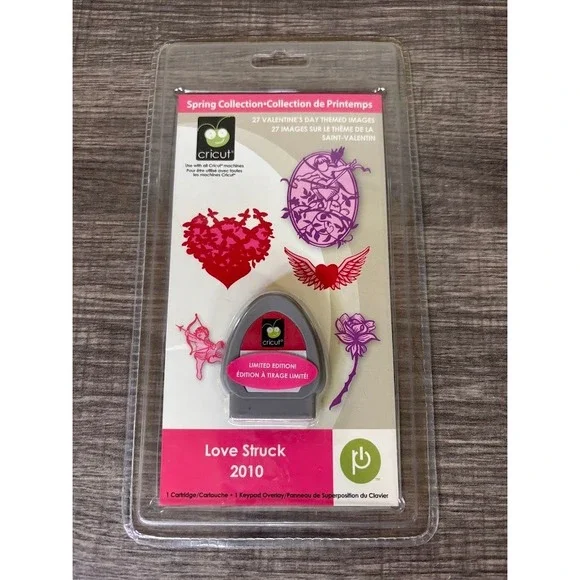 Cricut Love Struck 2010 Limited Edition Valentines Day Cartridge 2000102 NEW‎