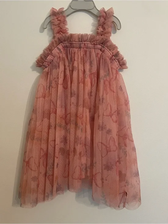 Girls Disney Minnie Mouse bow Tulle Dress