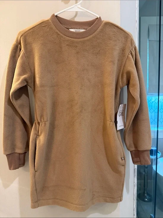 Athleta Girls fleece sweater dress