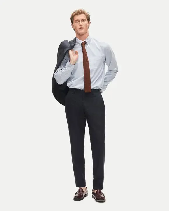 NWT J. Crew Ludlow Slim-fit Suit Pant in Italian Wool in Deep Navy Size 32/30