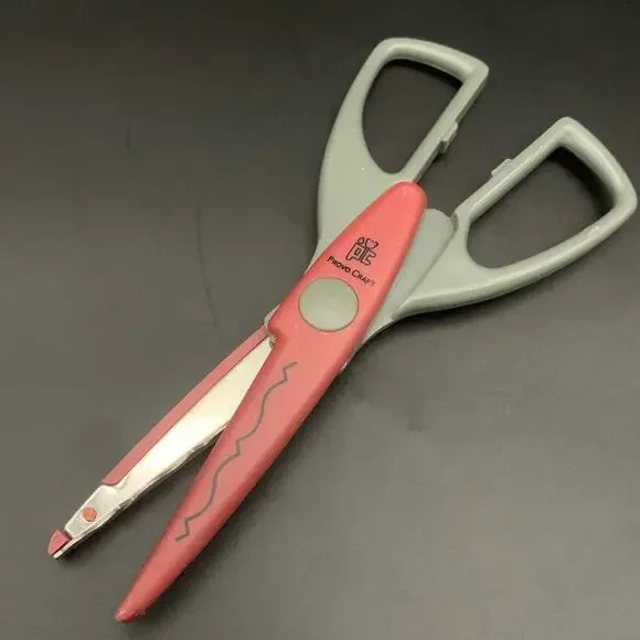 Provo Craft & Paper Shaper Decorative Edge Scissors Scrapbooking