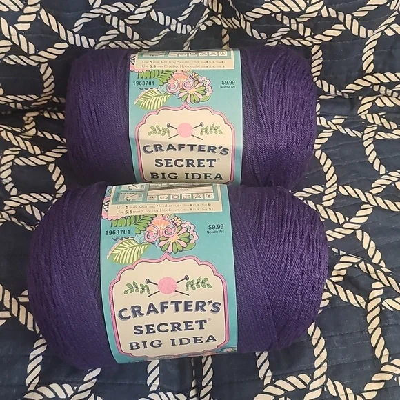 Crafter's Secret Purple Yarn