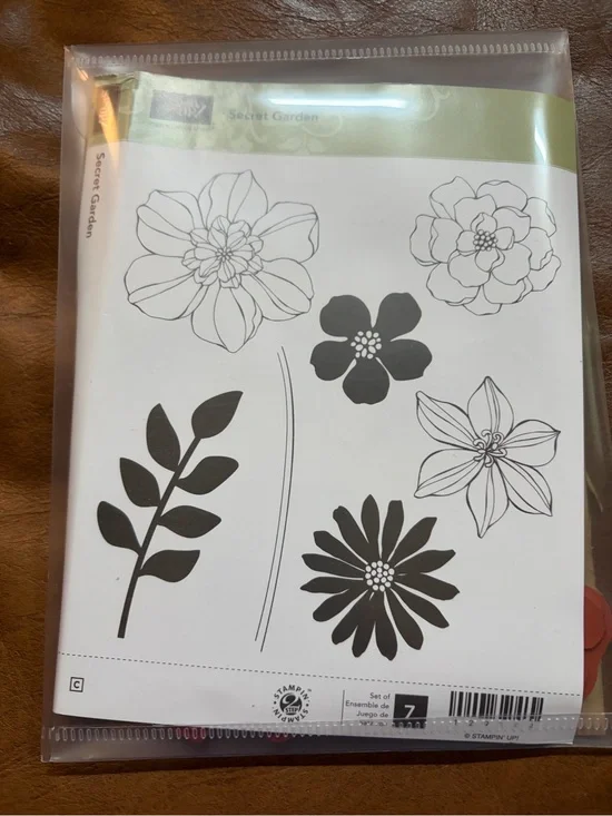 Stampin' Up! Secret Garden Floral Stamp Set and dies