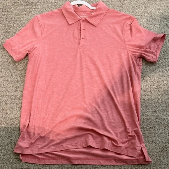 J. Crew Pink Polo Shirt for Men
