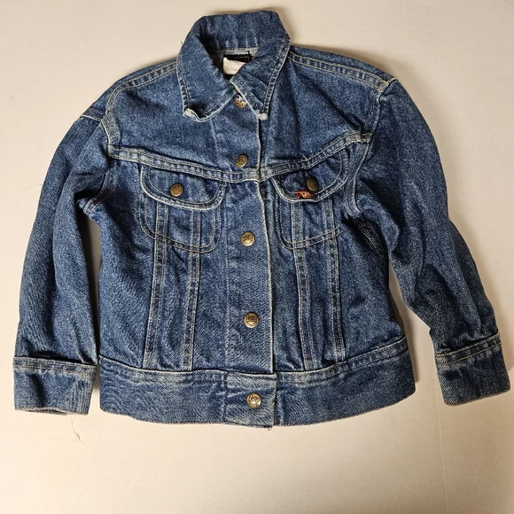 Kids Vintage Size 6‎ Lee Denim Jacket