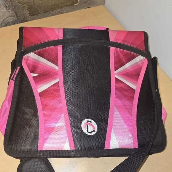 Case It  Binder Full Zipper with Handle and  Shoulder Strap 3 Rings