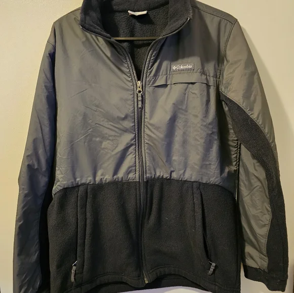 Columbia Boys' Steens Mt II Overlay Fleece Jacket Size XL