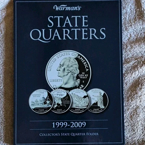 Warmans State Quarters 1999-2009 Hand Picked AU Grade Coins