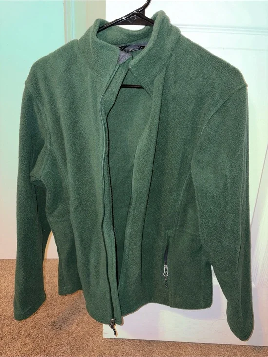 Kid’s Forest Green Fleece Jacket