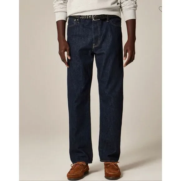 J. Crew Classic Straight jean in Japanese selvedge denim  in Resin Wash NWT 38/3