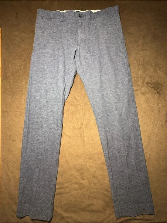 J.Crew Flex Slim Gray/Navy Dress Pants – Size 32x32