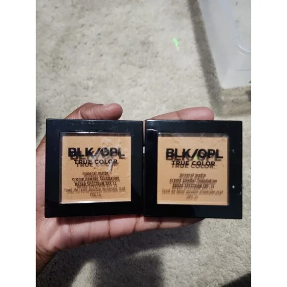 Lot of 2 BLK/OPL True Color Mineral Matte Creme Powder 240 Heavenly Honey New