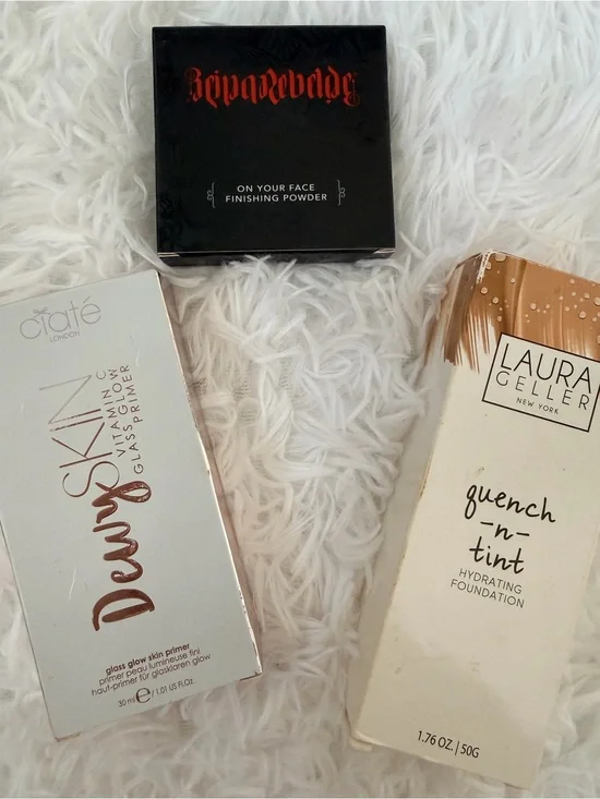 Face Prep / Essential Makeup Bundle | Ciaté  + Laura Geller + Jeva De Beauty