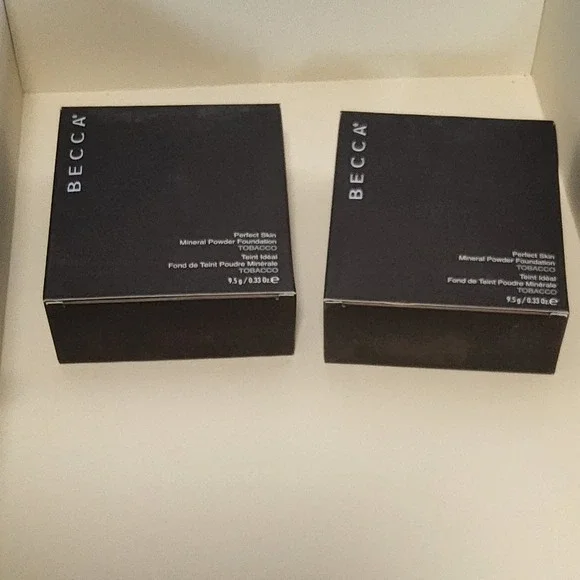 BECCA‎ Perfect Skin Mineral Powder Foundation - Tobacco pack of 2