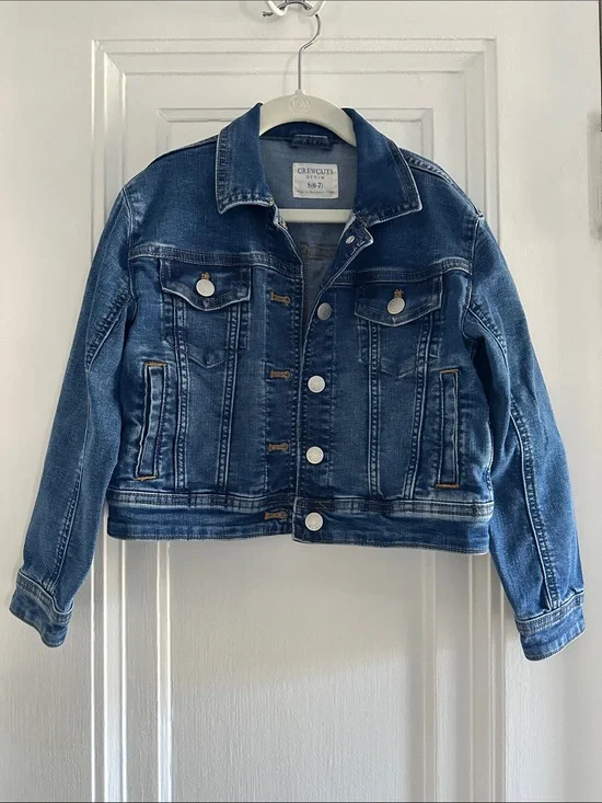 Girls’ Crewcuts Denim Jacket Size Small 6-7