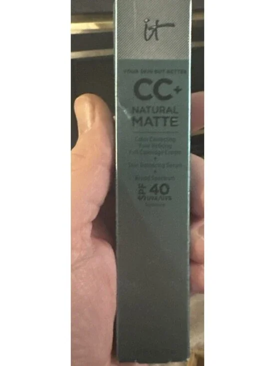 *NEW* IT Cosmetics CC+ Matte Cream - 1.08oz - Ulta Beauty - Rich - Exp 08/2026