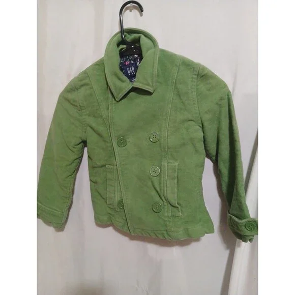 Gap Kids Size Small Jacket Green Heavy