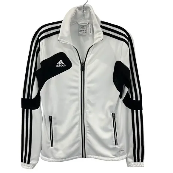 Adidas Climacool Full Zip Track Jacket 3 Stripes Boys Youth XS ( 7-8‎ Years)