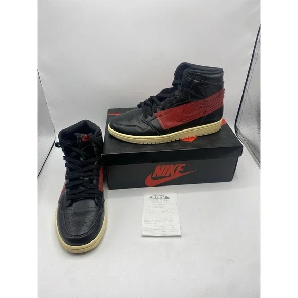 Nike Air Jordan 1‎ Retro High OG Defiant Couture Black Red BQ6682-006 Mens 10.5