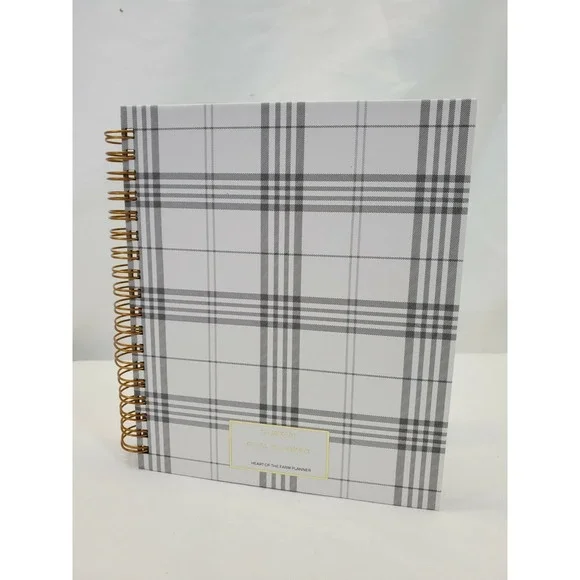 Heart of the Farm 12-Month Goal Planner Fill-In Blank‎ Dates Weekly Monthly Plan