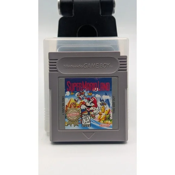 Super Mario Land (Nintendo Game Boy, 1989) With Plastic Case
