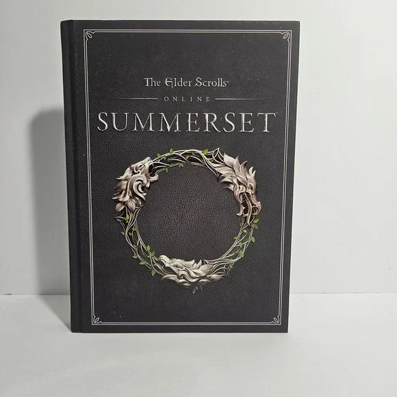 The Elder Scrolls Online Summerset Collector's Edition Guide Prima Hardcover Map
