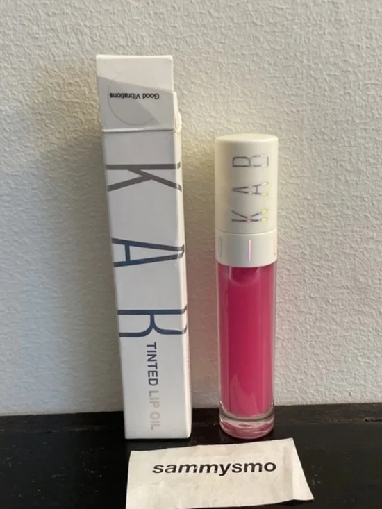 KAB Cosmetics Tinted Lip Oil Good Vibrations full size 6 g/ .2oz