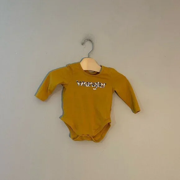 $11 ADD ON Wrangler long sleeve bodysuit Janie and Jack Baby Gap‎ Zara Old Navy