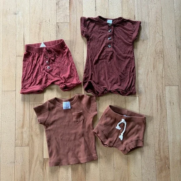 Bamboo And Organic Cotton Baby Lot Size 3-6 Months Fall Kate Quinn, Etc