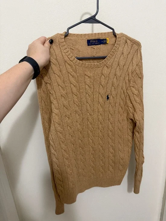 Polo Ralph Lauren Cable-Knit Cotton Sweater
