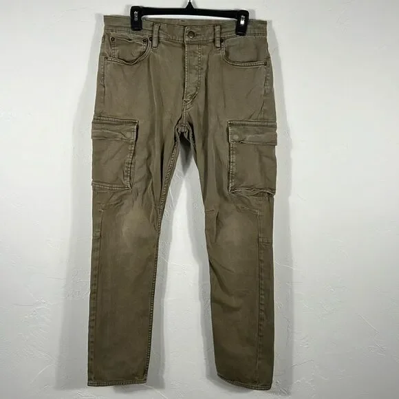 Vintage POLO RALPH LAUREN Cargo Utility Pants - Rare‎ Color - Sz 33x32 - EUC