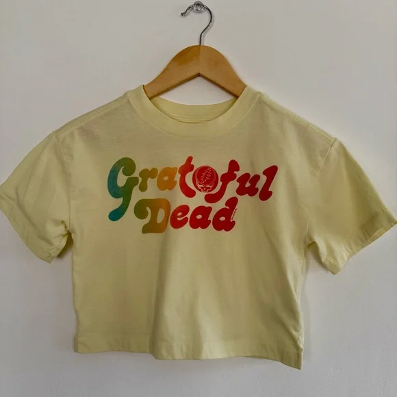 GAP‎ Kids Grateful Dead Crop Tshirt 8