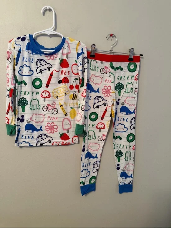 Little Sleepies Coloring Crew Pajamas
