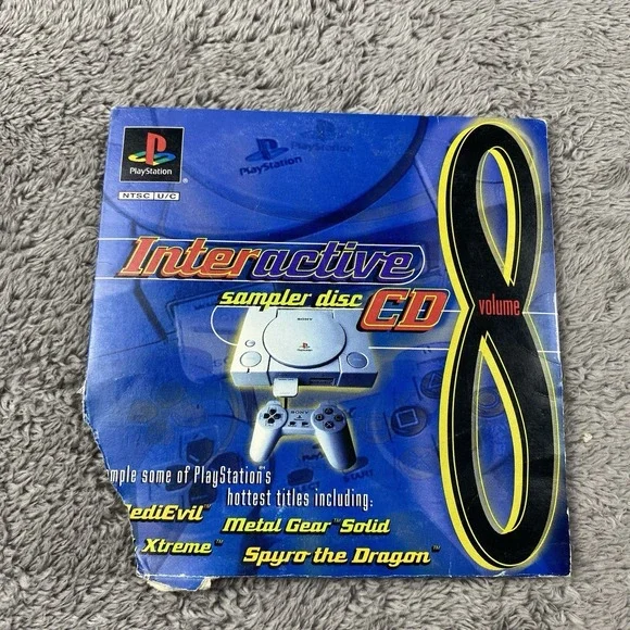 PlayStation One Interactive Sampler Disc Vol. 8 Sony PlayStation‎ 1 With Sleeve