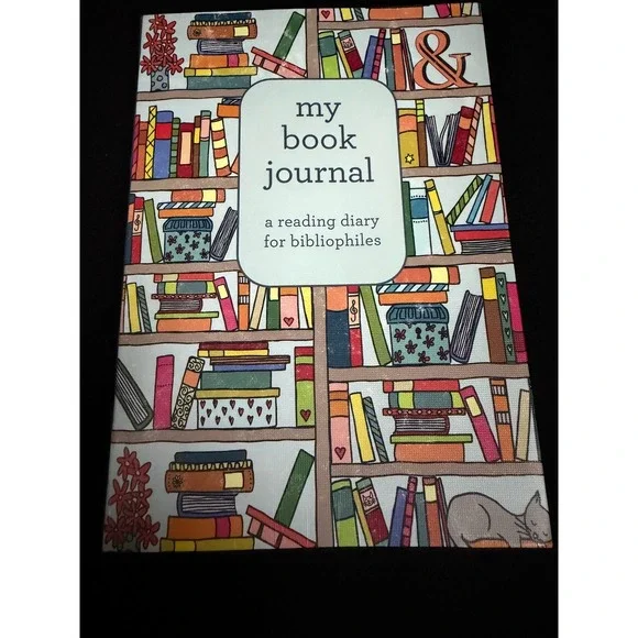 My Book Journal A Reading Diary for Bibliophiles Hardcover Barnes &‎ Noble 49152
