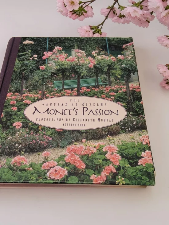 10 / $10 Address Book - Pink Floral Garden Design