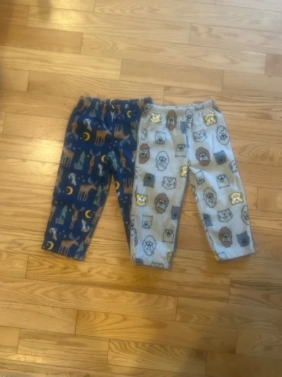 Carter's Simple Joys Boys 5T Fleece Pajama Pants 2-Pack NWOT