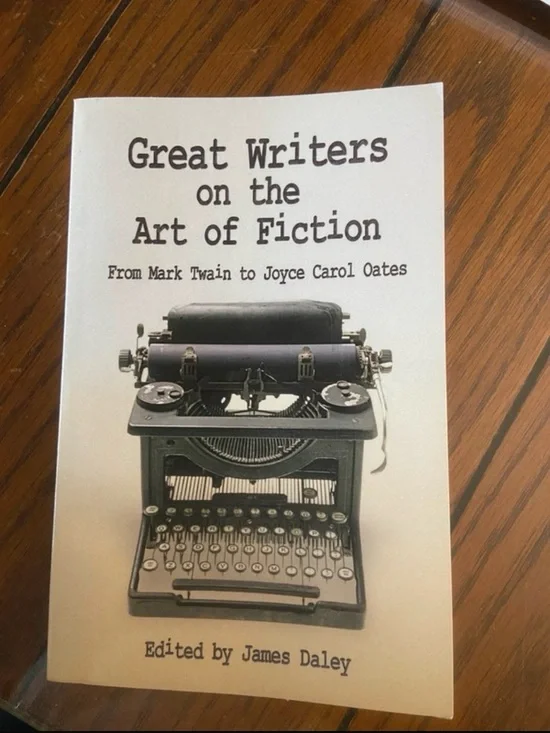 Great Writers on the Art of Fiction — White Hardcover Journal