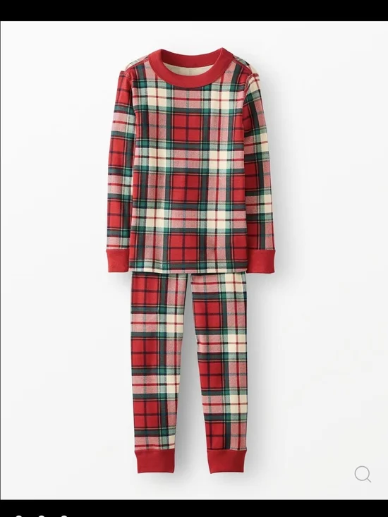 NEW Hanna Andersson Holiday Plaid 100% Organic Cotton