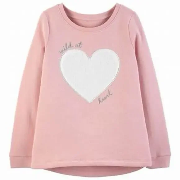 Carters wild at heart long sleeve top