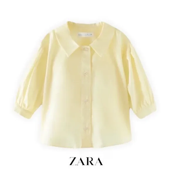 ZARA Kids | Yellow | BUTTON DOWN SHIRT