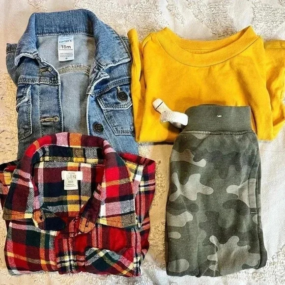 Carter's Jean Jacket and Lot of boys clothes